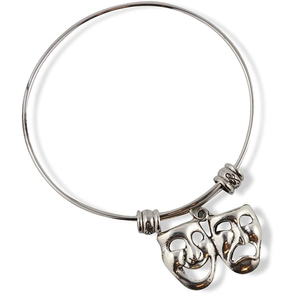 Drama Bracelet - Theatre Gifts Comedy Tragedy Mask Bangle